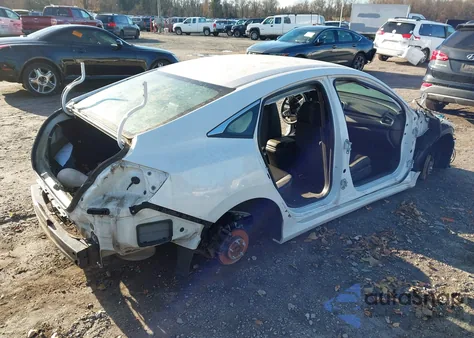 2020 Honda Civic Sport z USA, uszkodzony, nr VIN 2HGFC2F8XLH566386